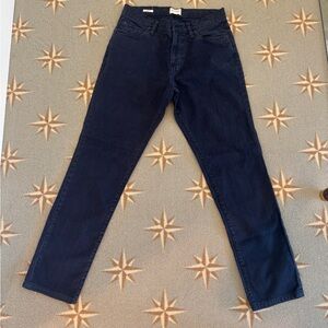 Todd Snyder Navy linen/cotton chinos slim 28/30-31